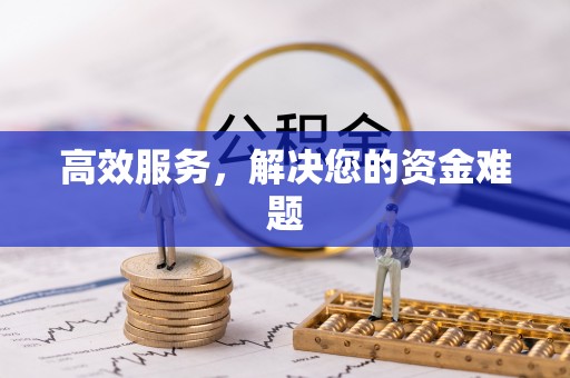 武陵高效服务，解决您的资金难题