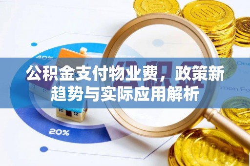 武陵公积金支付物业费，政策新趋势与实际应用解析