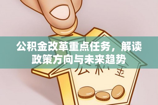 武陵公积金改革重点任务，解读政策方向与未来趋势