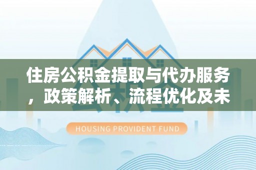武陵住房公积金提取与代办服务，政策解析、流程优化及未来发展