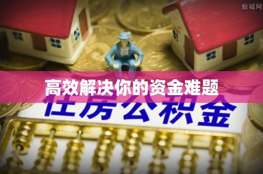 武陵高效解决你的资金难题