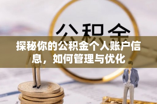 武陵探秘你的公积金个人账户信息，如何管理与优化