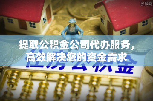 武陵提取公积金公司代办服务，高效解决您的资金需求