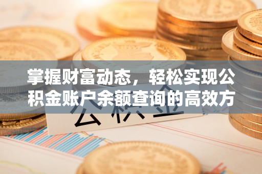 武陵掌握财富动态，轻松实现公积金账户余额查询的高效方法