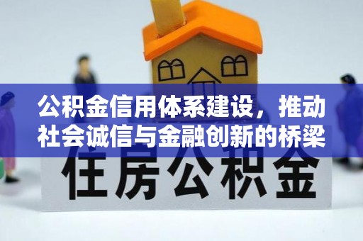 武陵公积金信用体系建设，推动社会诚信与金融创新的桥梁