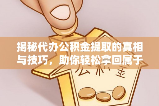 武陵揭秘代办公积金提取的真相与技巧，助你轻松拿回属于你的钱