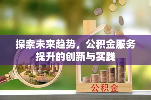 武陵探索未来趋势，公积金服务提升的创新与实践