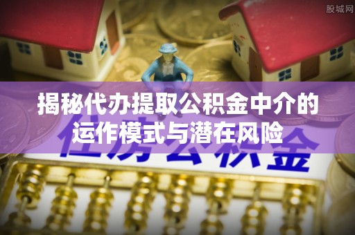 武陵揭秘代办提取公积金中介的运作模式与潜在风险