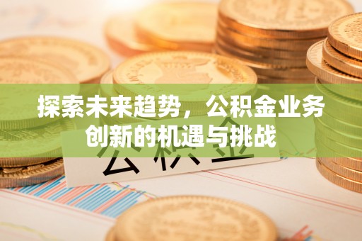 武陵探索未来趋势，公积金业务创新的机遇与挑战