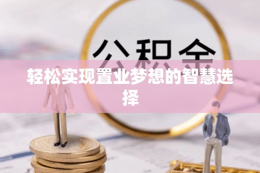 武陵轻松实现置业梦想的智慧选择