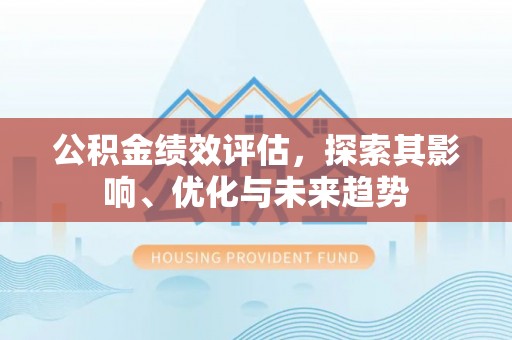 武陵公积金绩效评估，探索其影响、优化与未来趋势