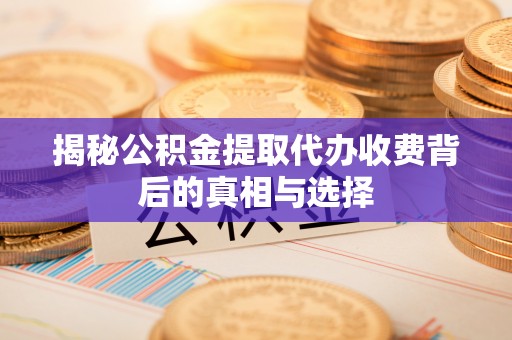 武陵揭秘公积金提取代办收费背后的真相与选择