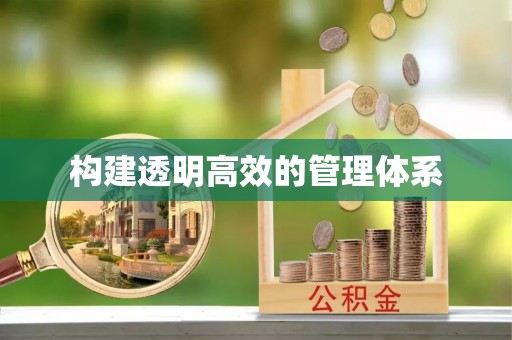 武陵构建透明高效的管理体系