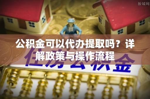 武陵公积金可以代办提取吗？详解政策与操作流程