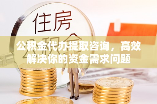 武陵公积金代办提取咨询，高效解决你的资金需求问题