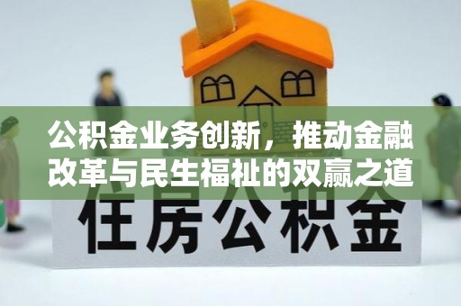 武陵公积金业务创新，推动金融改革与民生福祉的双赢之道