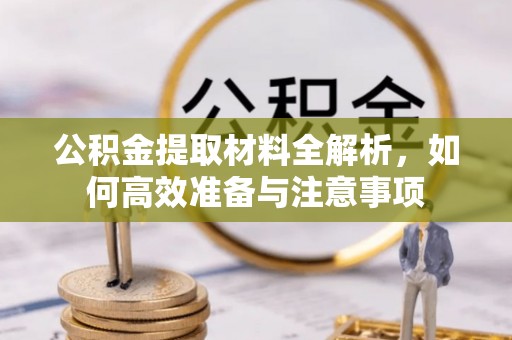 武陵公积金提取材料全解析，如何高效准备与注意事项