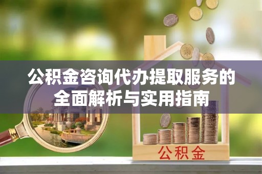 武陵公积金咨询代办提取服务的全面解析与实用指南