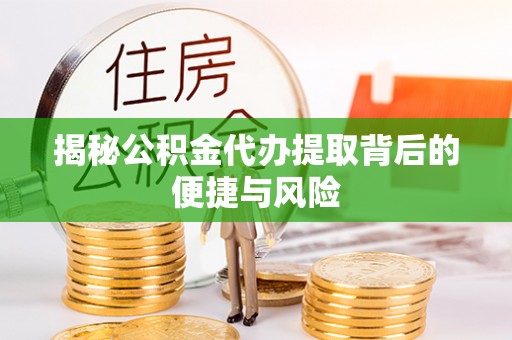 武陵揭秘公积金代办提取背后的便捷与风险