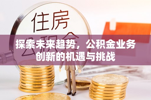 武陵探索未来趋势，公积金业务创新的机遇与挑战