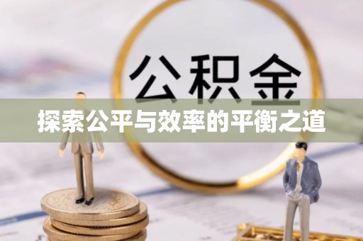 武陵探索公平与效率的平衡之道