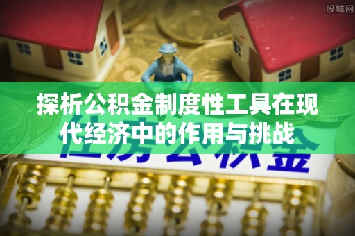 武陵探析公积金制度性工具在现代经济中的作用与挑战