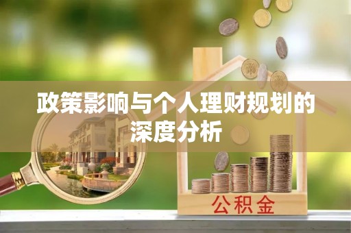 武陵政策影响与个人理财规划的深度分析