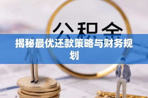 武陵揭秘最优还款策略与财务规划
