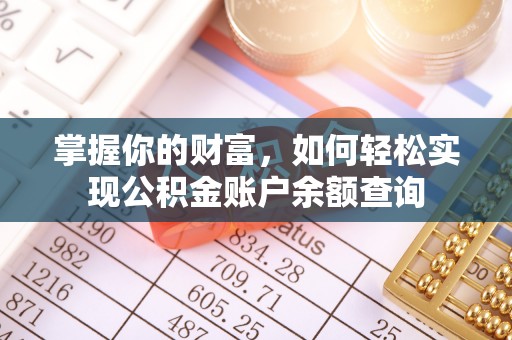 武陵掌握你的财富，如何轻松实现公积金账户余额查询