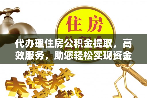 武陵代办理住房公积金提取，高效服务，助您轻松实现资金流转