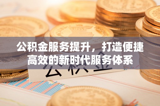 武陵公积金服务提升，打造便捷高效的新时代服务体系