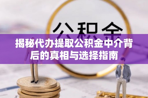 武陵揭秘代办提取公积金中介背后的真相与选择指南