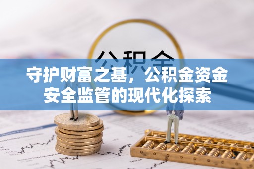 武陵守护财富之基，公积金资金安全监管的现代化探索