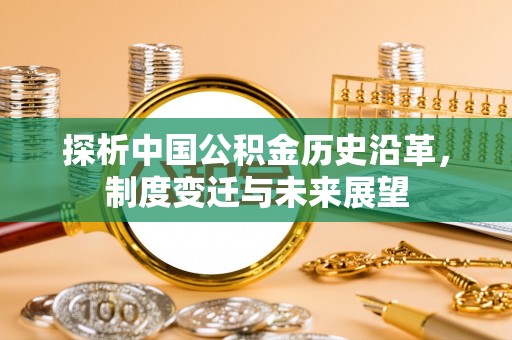 武陵探析中国公积金历史沿革，制度变迁与未来展望