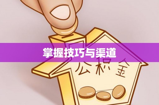 武陵掌握技巧与渠道