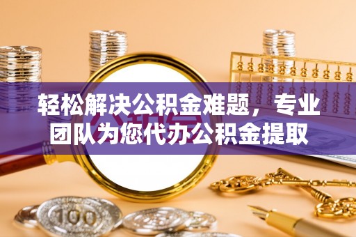 武陵轻松解决公积金难题，专业团队为您代办公积金提取